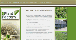 Desktop Screenshot of plantfactory.com