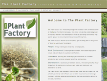 Tablet Screenshot of plantfactory.com